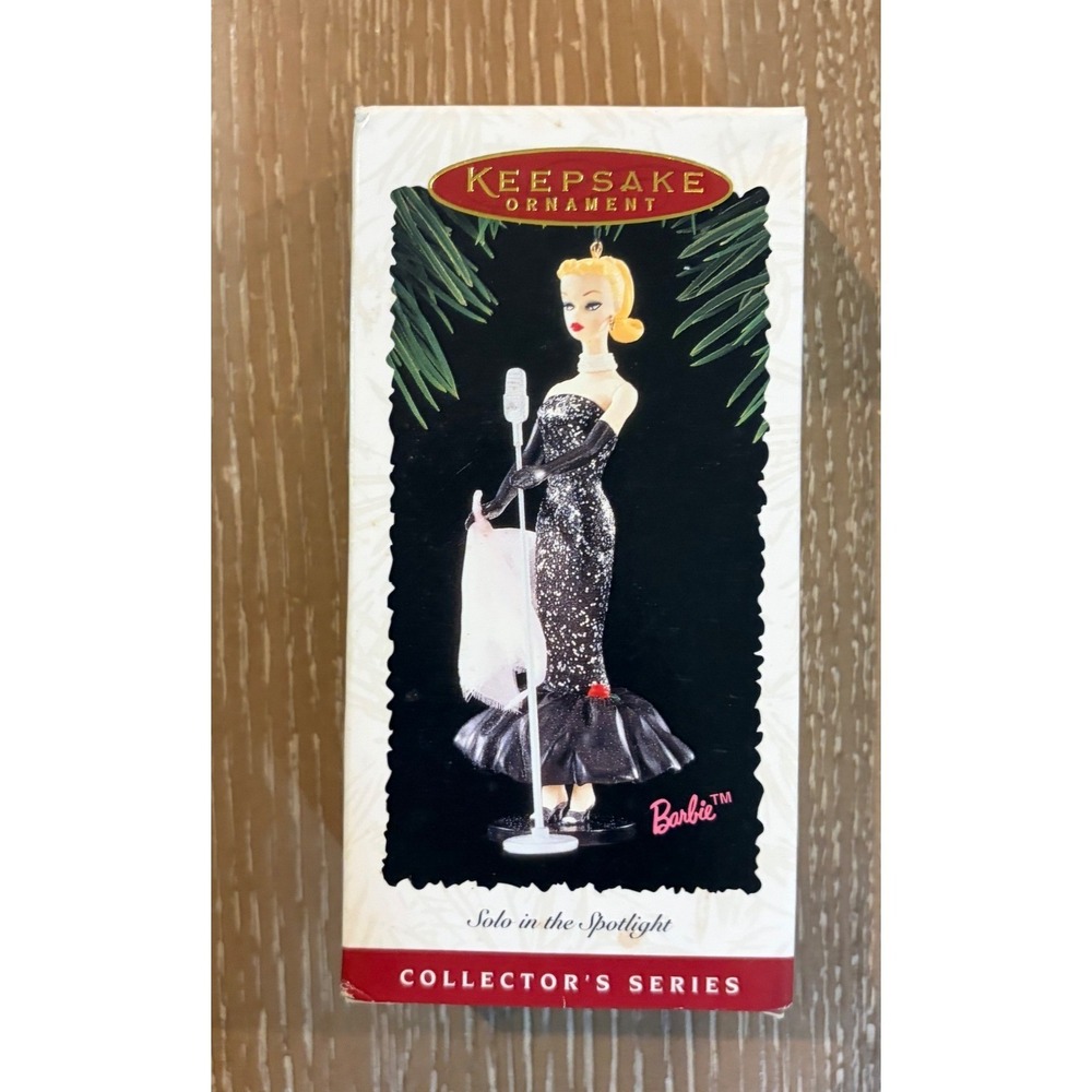 Hallmark Barbie "Solo in the Spotlight" Collector's Series in Original‎ Box